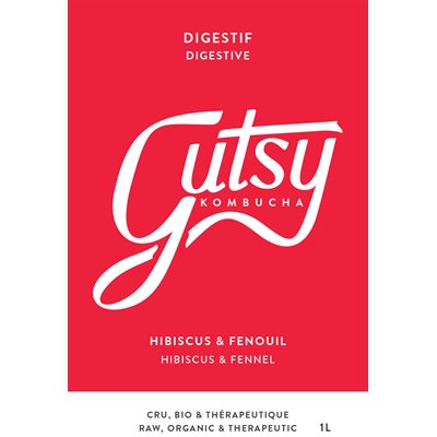 GUTSY Kombucha Le Digestif-The Digestive (20L)