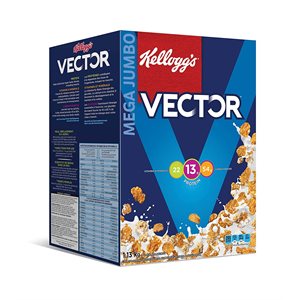 KELLOGG'S Céréal Vector Cereal (1x1.1kg)