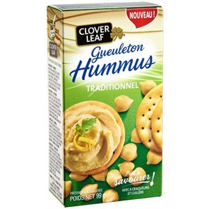 CLOVER LEAF® Hummus Snacks - Traditional