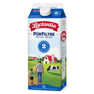 LACTANTIA Lait / Milk 2% (2L Carton)