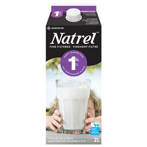 Natrel Fine Filtered Milk 1% - 2 Litres