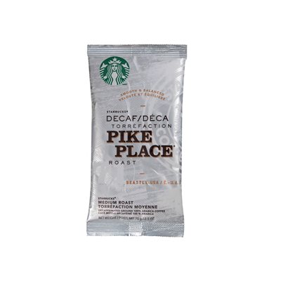 Café torréfaction Pike Place® Décaf | Starbucks (Emballages individuels)