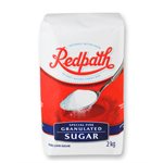 REDPATH Granulated White Sugar - Sucre (1x2kg)