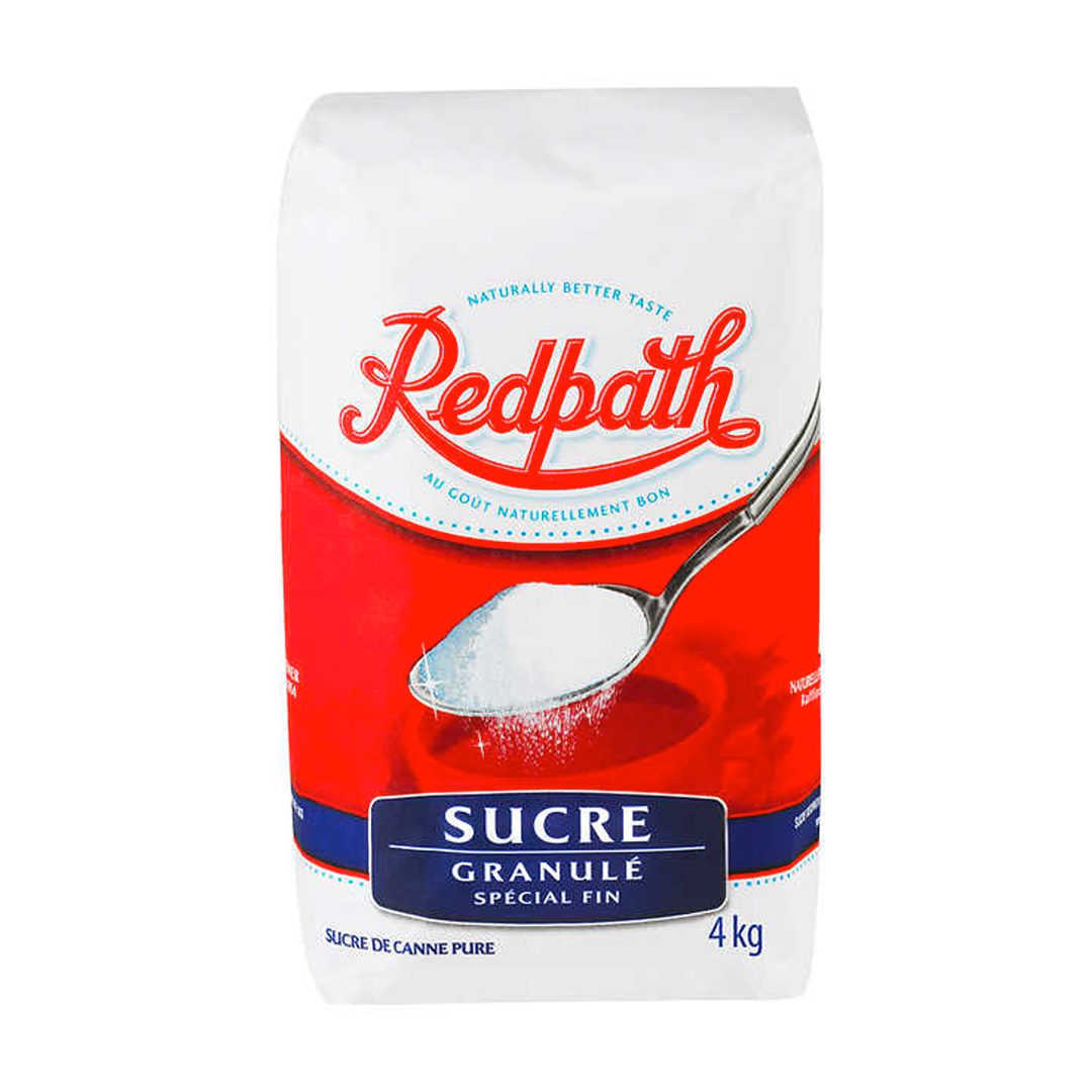 REDPATH Granulated White Sugar - Sucre (1x4kg)