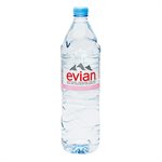 Evian Natural Spring Water (12 bottles)