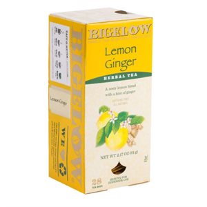 BIGELOW Thé Citon Gingembre - Lemon Ginger Tea (6x28CT)