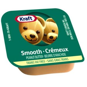 KRAFT Beurre d’Arachide - Smooth Peanut Butter (1x200x18g)