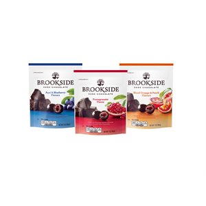 BROOKSIDE Mélange Chocolat Noir Variées - Dark Chocolate Variety Pack (1x40x20g)