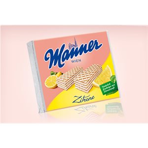 MANNER Gaufrette Wien Lemon Wafers (1x12x75g)