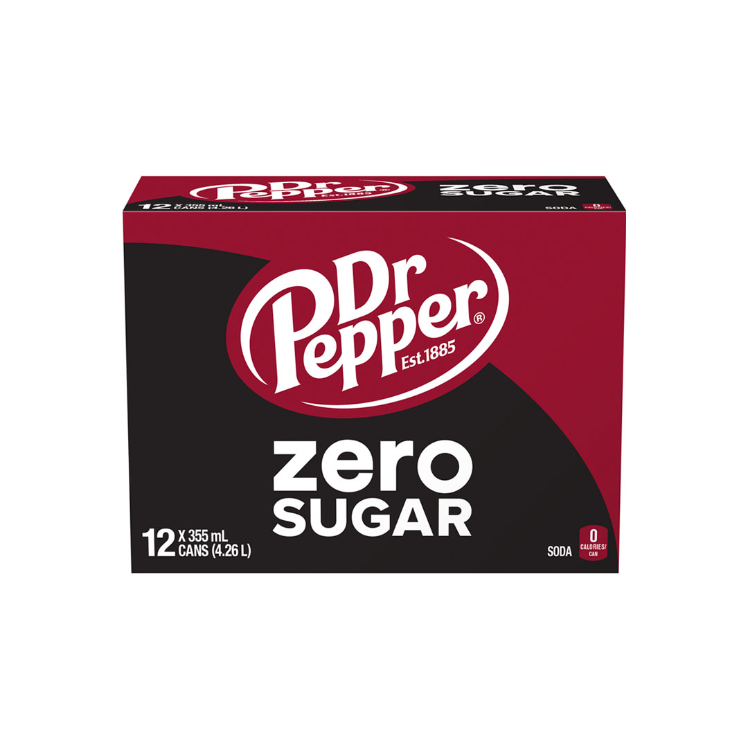 DR. PEPPER - Zéro sucre 