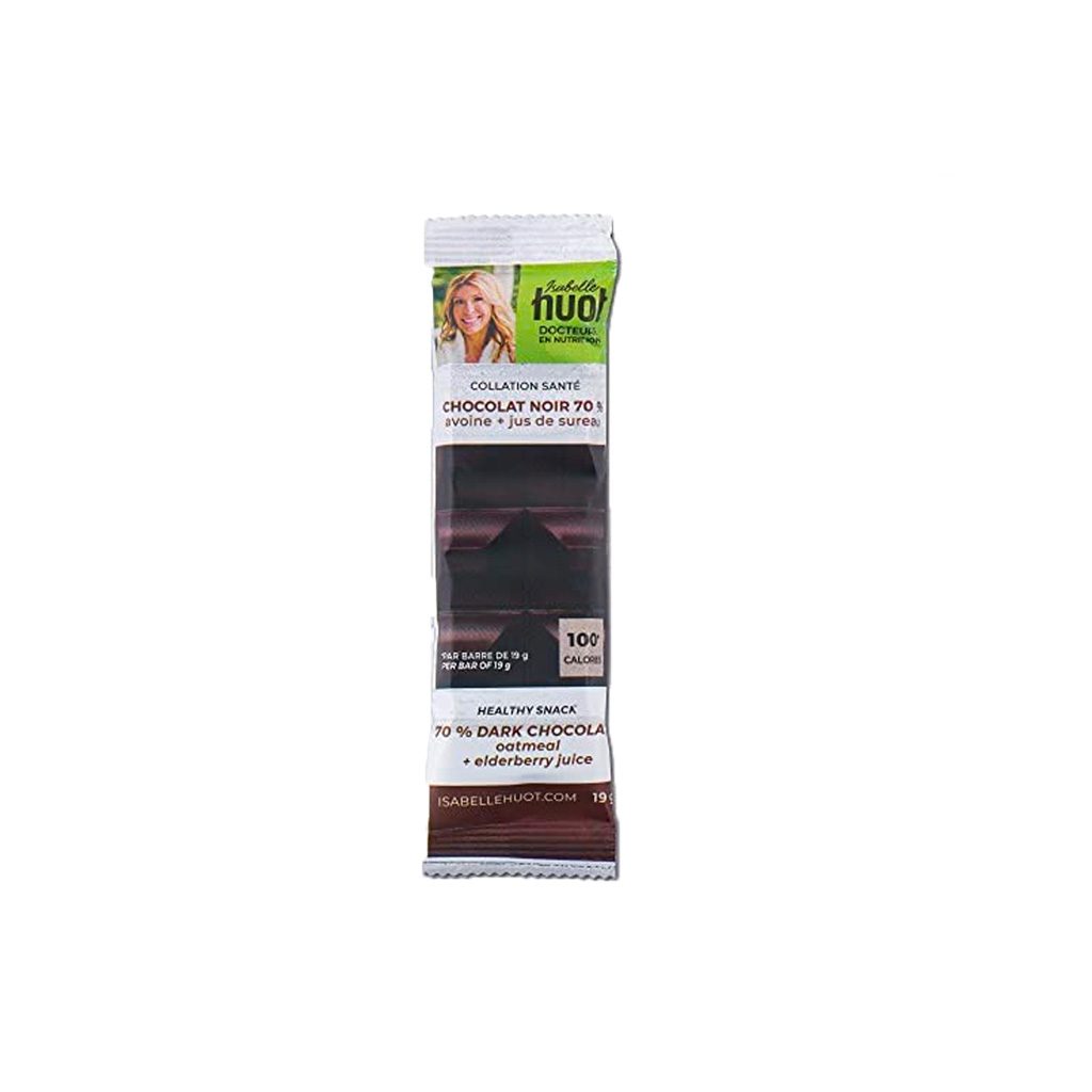 ISABELLE HUOT - 70% Dark chocolate, 30 bars