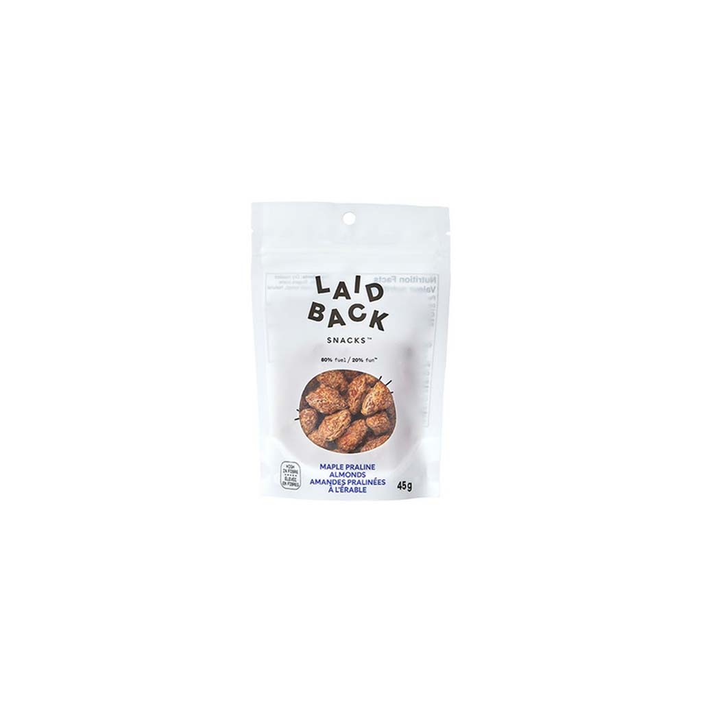 Laid Back Snacks Maple Praline Almonds (45 g)