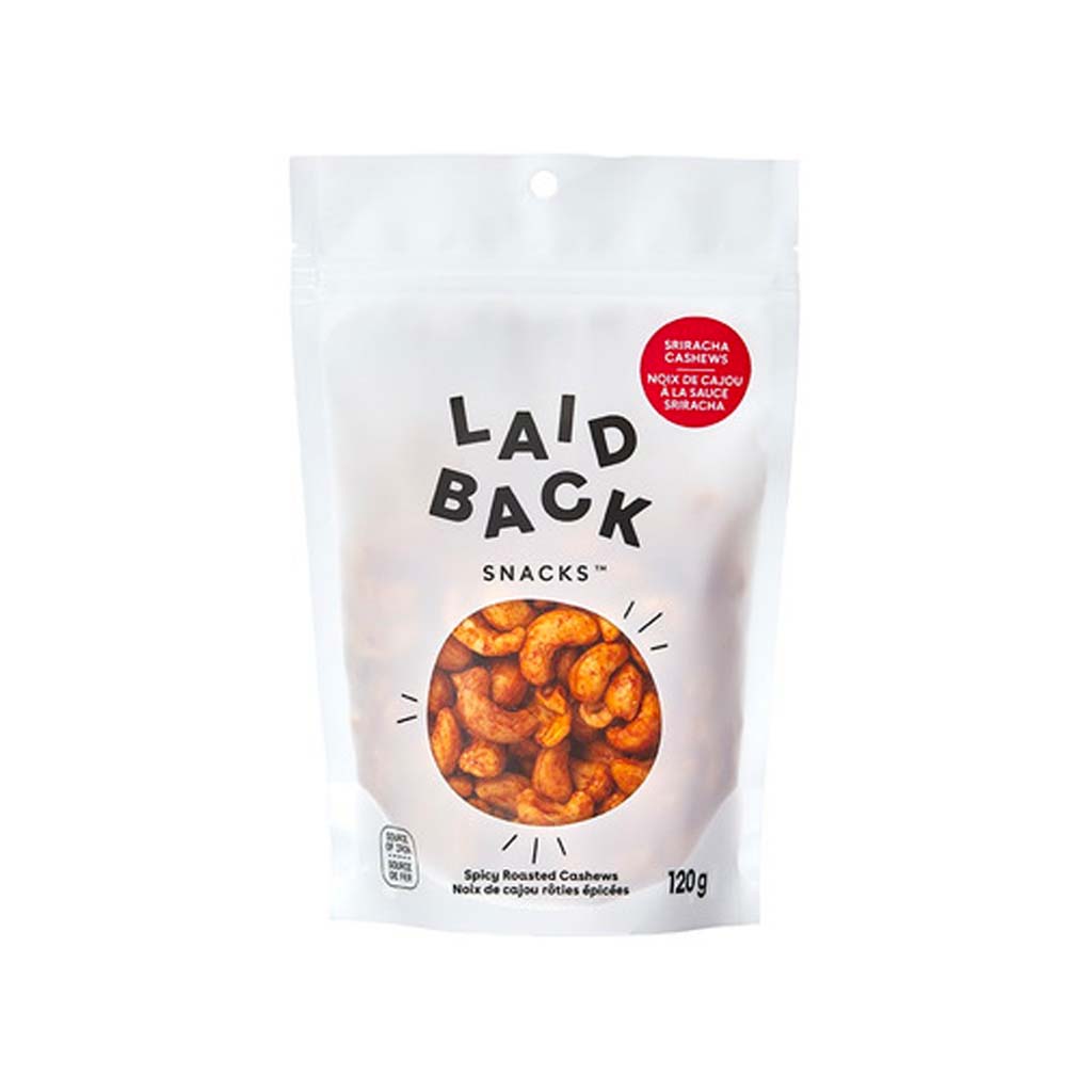 LBS - Sriracha Cashews, 120g Bag