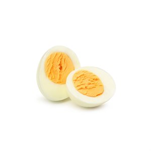 Oeufs durs / Hard-boiled Eggs (1 oeuf / egg no shell peeled)